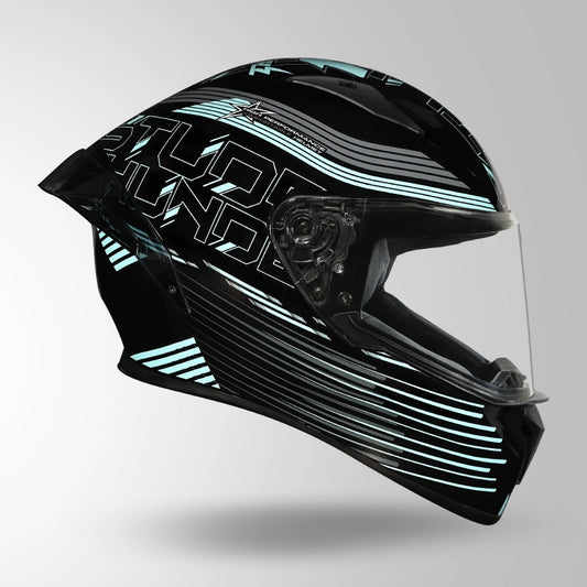 THUNDER D11 DECOR BLACK & BLUE