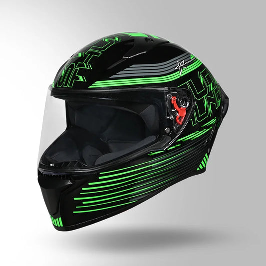 THUNDER D11 DECOR BLACK & GREEN WITH SPOILER