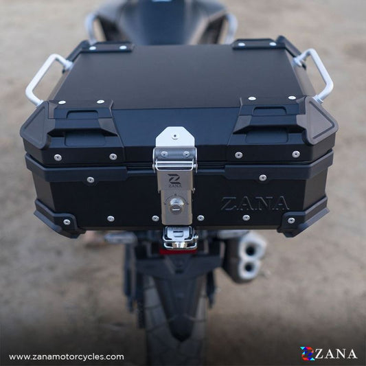 Zana Top Box Aluminium Black (22 L)