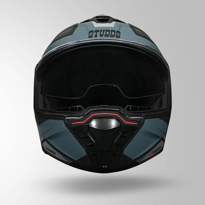 STUDDS TROOPER DV D2 HELLCAT DECOR MATT BLACK & GREY
