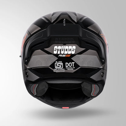 TROOPER D4 RACE DECOR BLACK / ORANGE & GREY