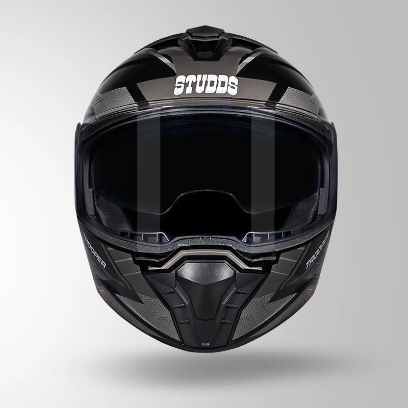 TROOPER D4 RACE DECOR BLACK / ORANGE & GREY