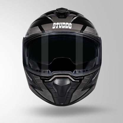 TROOPER D4 RACE DECOR BLACK / ORANGE & GREY