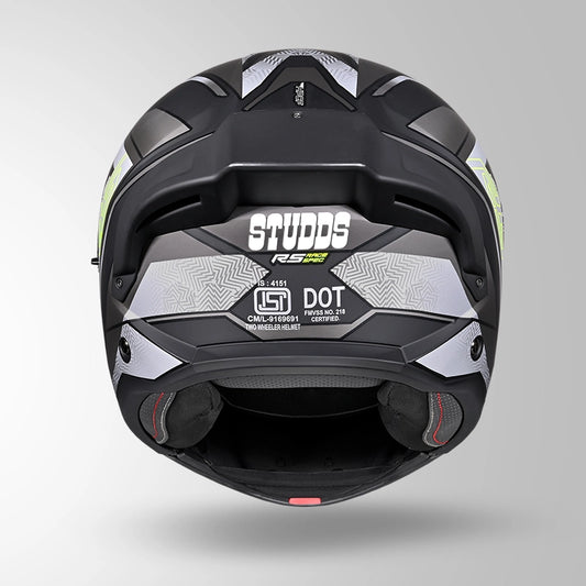 TROOPER D4 RACE DECOR MATT BLACK / YELLOW & GREY