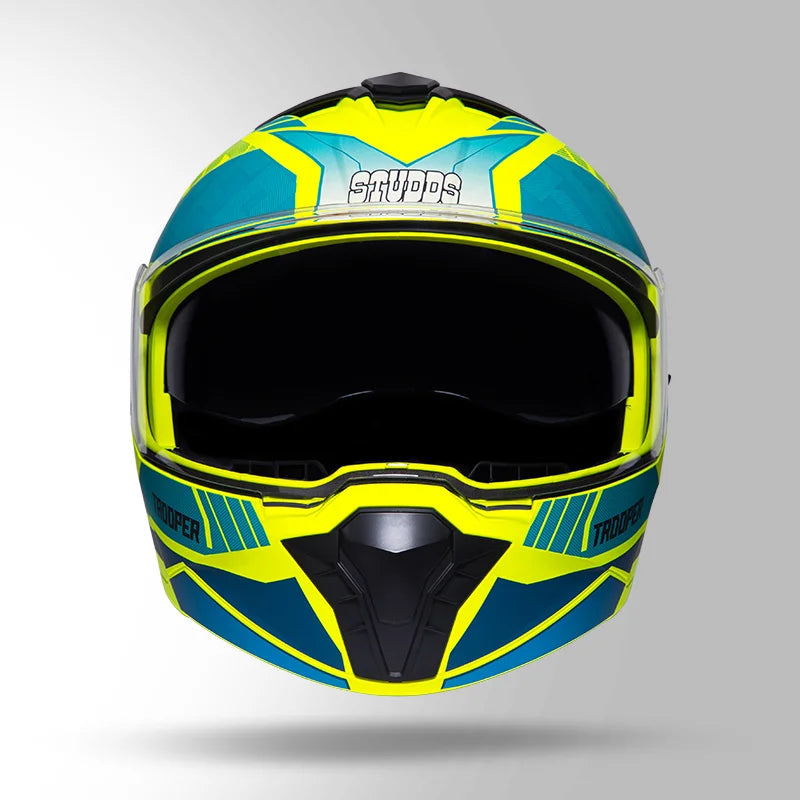 TROOPER DV D1 DECOR YELLOW & BLUE