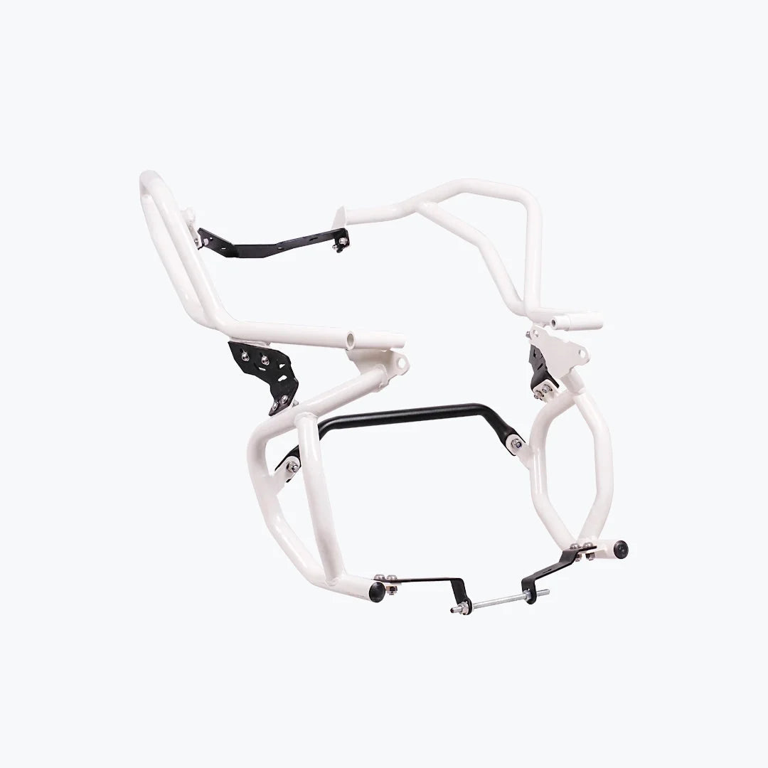 TVS APACHE RTX 300 CRASH GUARD STALLION PRO WHITE