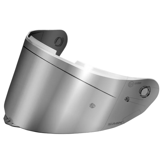 SMK STELLAR  SILVER MIRROR VISOR