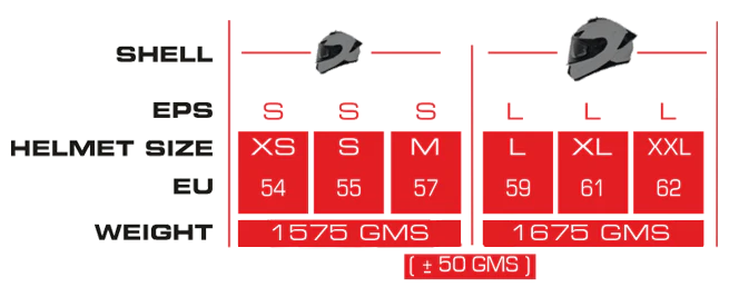 SMK Typhoon Aerot Gloss Black Grey (GL266) Helmet