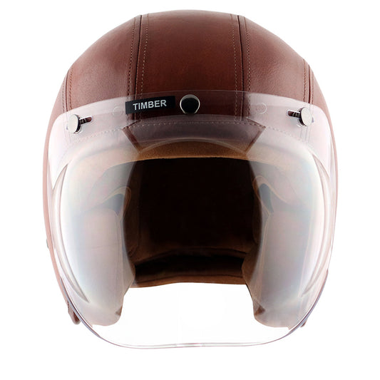 Axor Retro Jet Leather Helmet TIMBERCONIAC LIGHT