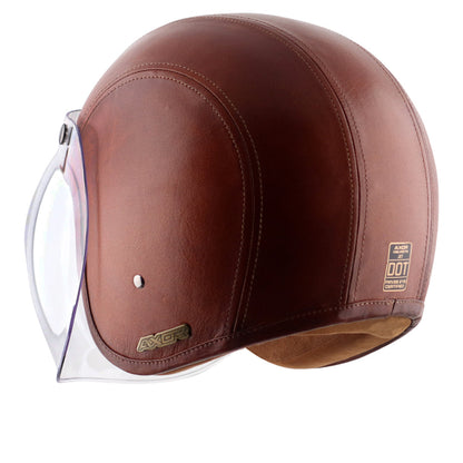 Axor Retro Jet Leather Helmet TIMBERCONIAC LIGHT
