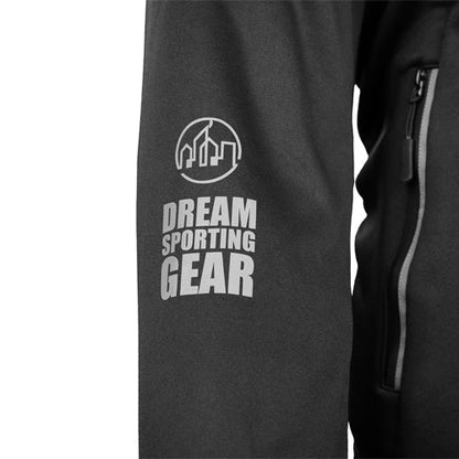 URBAN RIDER RIDING HOODIE Black Orange