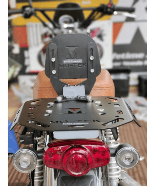 MO-TEK TOP RACK WITH BACKREST HONDA CB350 H'NESS