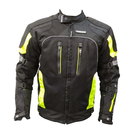 LONE RANGER URBANO BLACK AND FLUROSCENT YELLOW JACKET