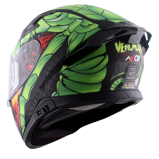 Axor Apex Venomous Dull Black Neon Green