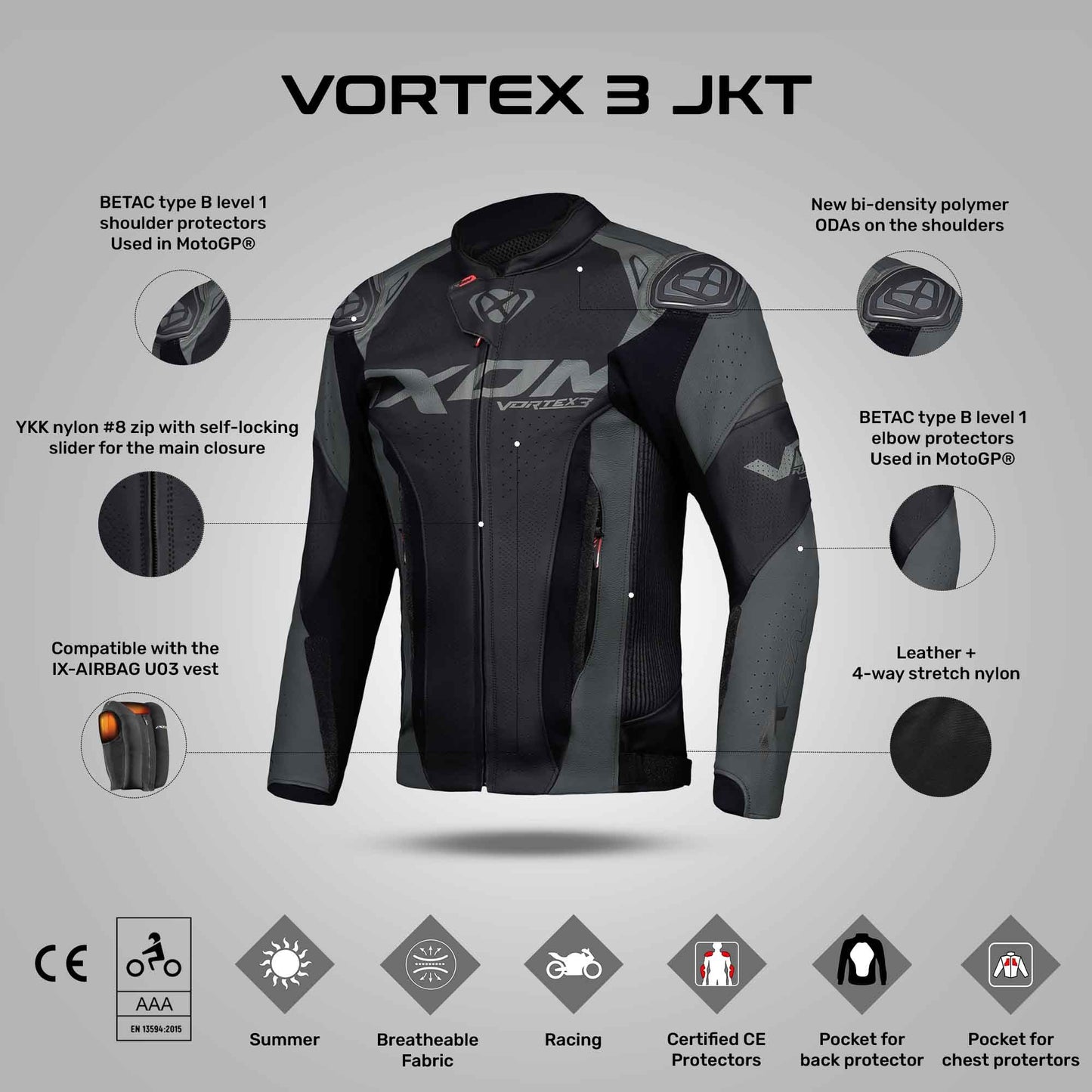 Vortex 3 JK - Black