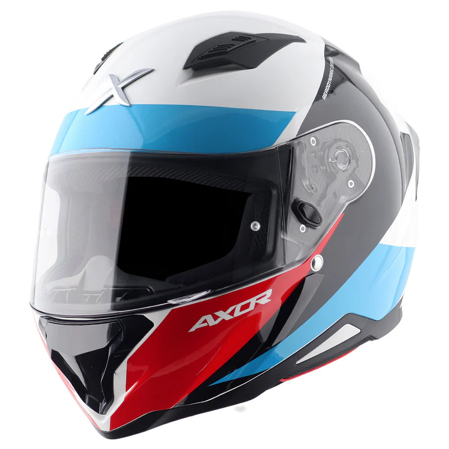Axor hunter turbo gloss white blue