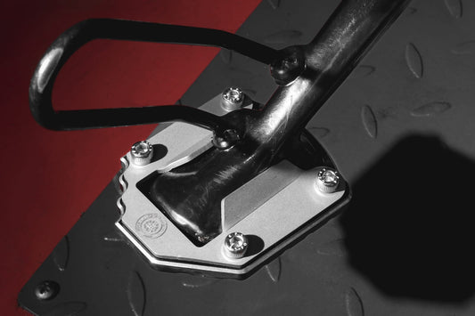 SIDE STAND BASE EXTENSION FOR INTERCEPTOR - BLACK