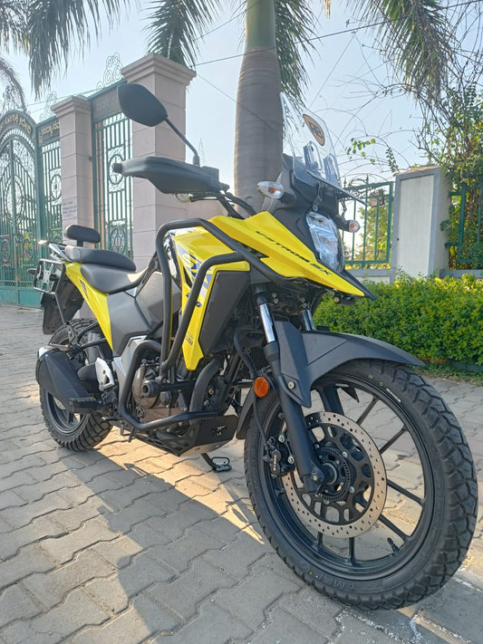 DYNAMIC CRASH GUARD UPPER AND LOWER WITH FOG LIGHT MOUNT / VSTROM