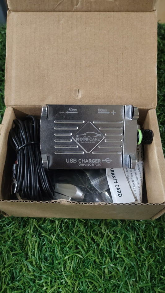 MOTO CARE MOBILE WITH CHARGER SILVER