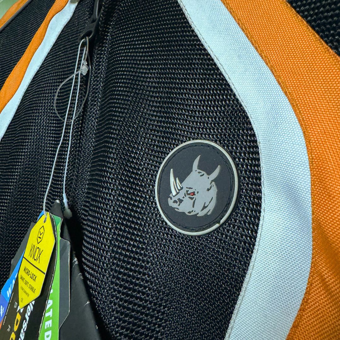 RYNOX KNOX TORNADO PRO V3 JACKET - Black Orange