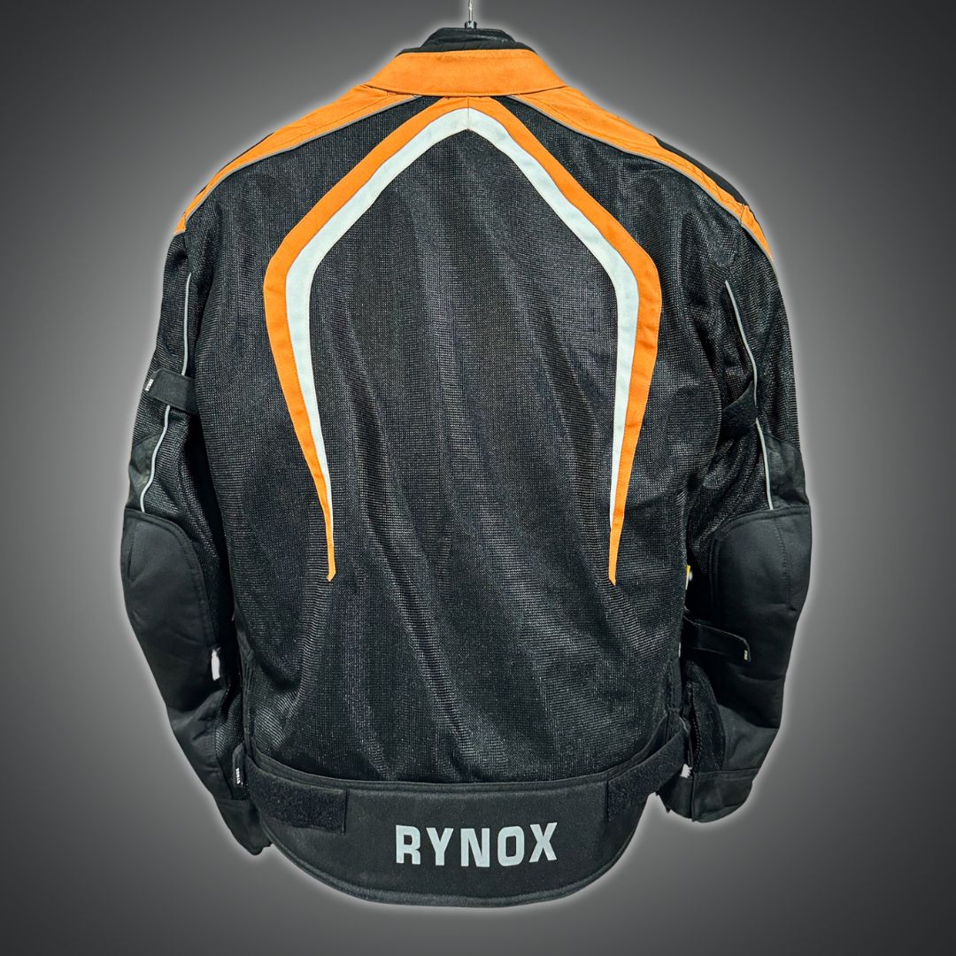 RYNOX KNOX TORNADO PRO V3 JACKET - Black Orange
