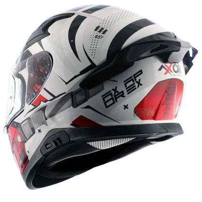 Apex Hex2 Helmet White Red