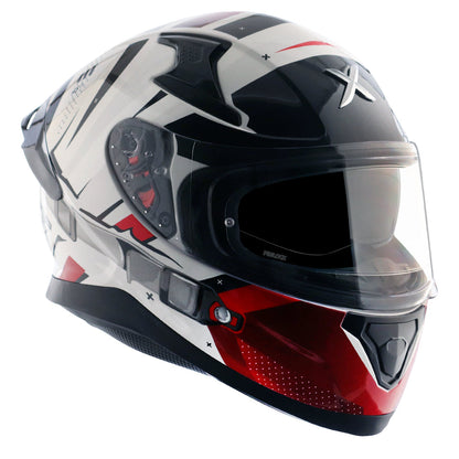 Apex Hex2 Helmet White Red