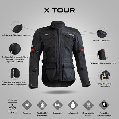 X- Tour Jacket - Black