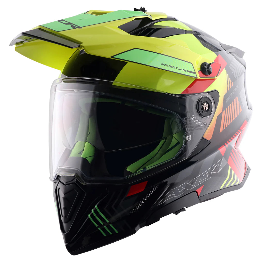 AXOR X-Cross Dual Visor Gambling Helmet