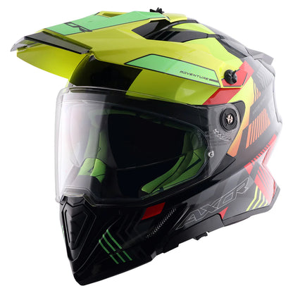 AXOR X-Cross Dual Visor Gambling Helmet