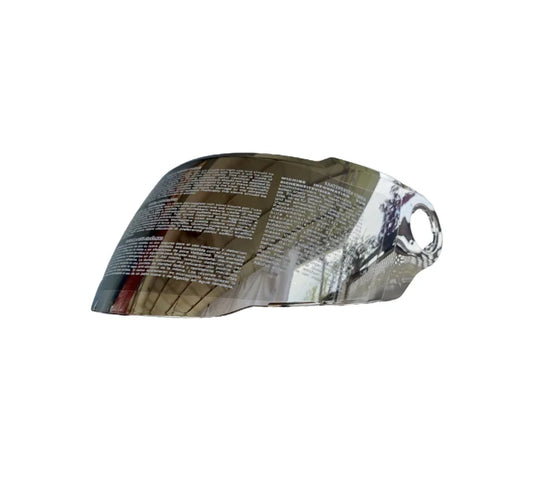 Zeus chrome silver visor 75%