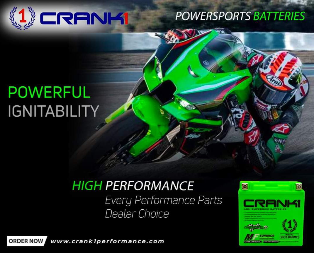 Battery For Aprilia Dorsoduro,Caponord (2010-2017) - CB14-BS - Factory Activated