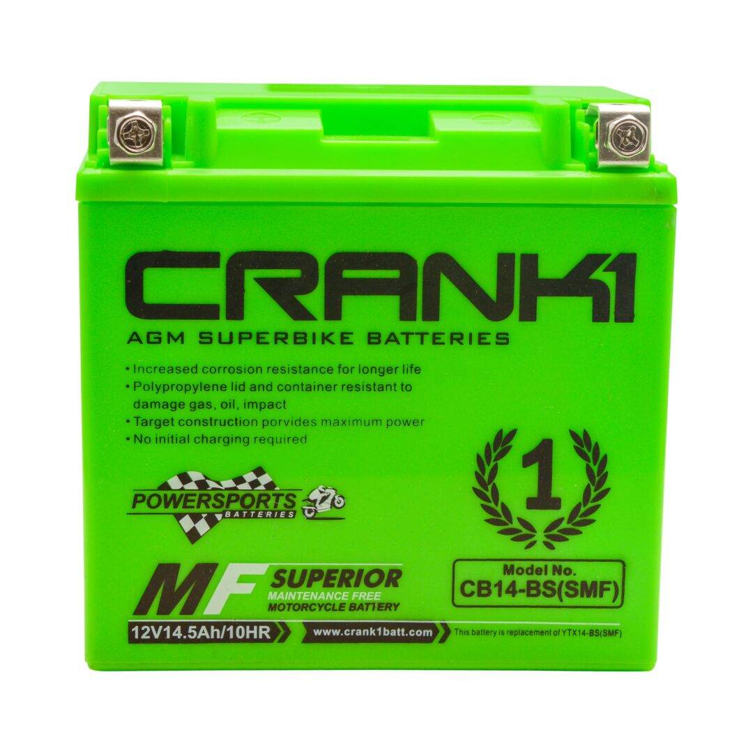 Battery For Aprilia Mana 850,GT (2007-2016) - CB14-BS - Factory Activated