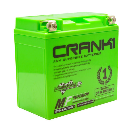 Battery For Aprilia SRV 850 (2015-2023) - CB14-BS - Factory Activated
