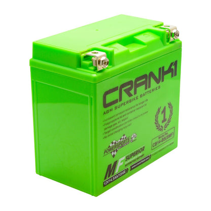 Battery For Aprilia Mana 850,GT (2007-2016) - CB14-BS - Factory Activated