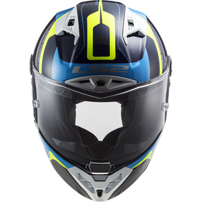 FF805 THUNDER C RACING GLOSS - Blue Hi Viz Yellow