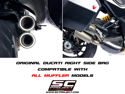 SC PROJECT MTR Carbon EXHAUST FOR DUCATI MULTISTRADA 1260 (2018 – 2020)