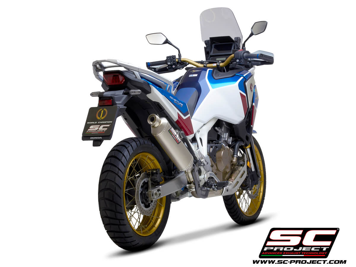 Sc Project Exhaust Rally Raid Titanium for Honda CRF1100L Africa Twin (2020-2023)