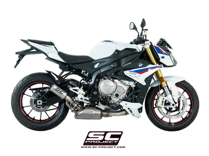 SC Project CR-T Slip On Titanium Exhaust for BMW S1000R (2017-2020)