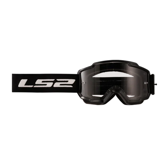 GOGGLES CHARGER PRO BLACK WITH CLEAR VISOR FREE SIZE