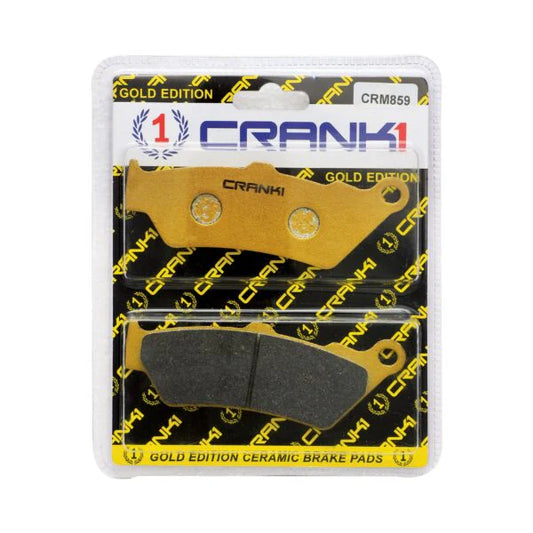 Ceramic Brake Pads For Yezdi Adventure (2022-2025) - Front - CRM859