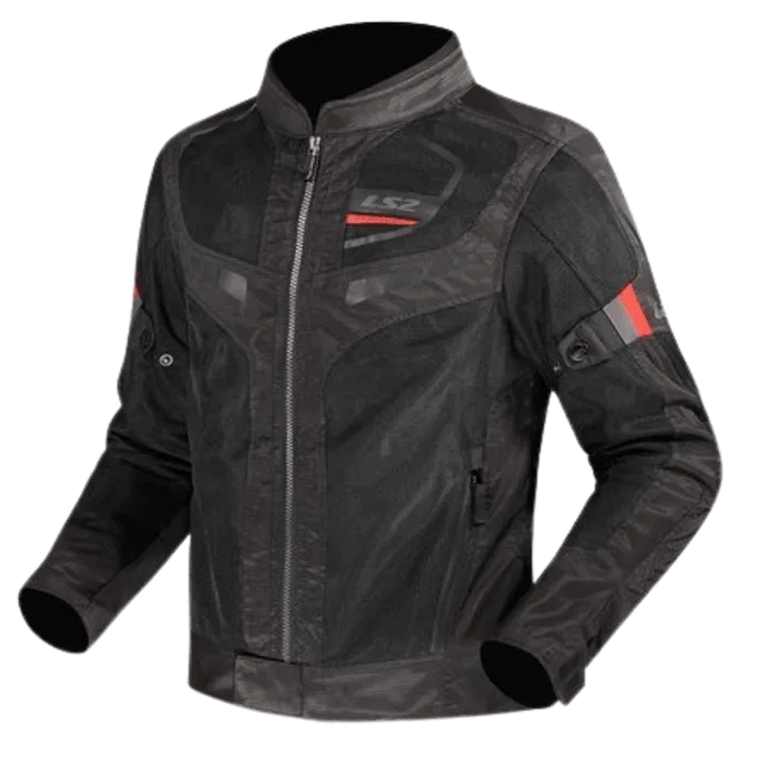 JACKET GARDA AIR MAN BLACK RED