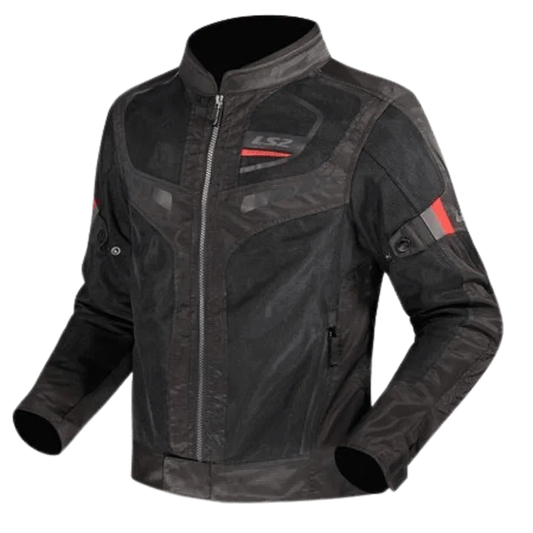 JACKET GARDA AIR MAN BLACK RED