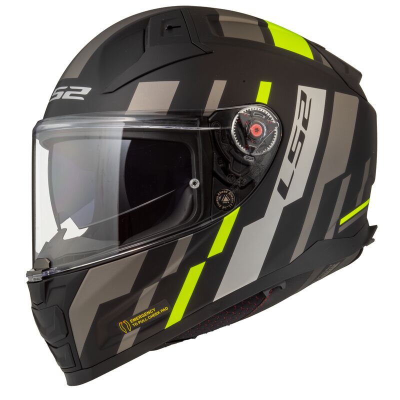 FF811 VECTOR II TRON MATT BLACK H-V YELLOW-06