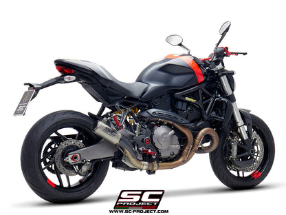 SC Project CR-T Titanium Exhaust for Ducati Monster 821 (2018-20)