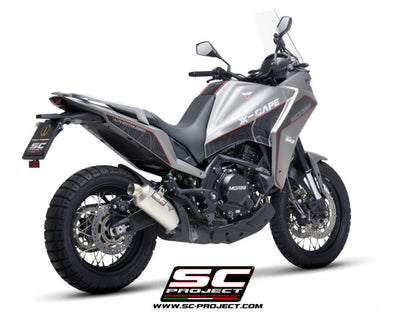 Sc Project Exhaust Rally-S Titanium for Moto Morni X-Cape (2021-2025)