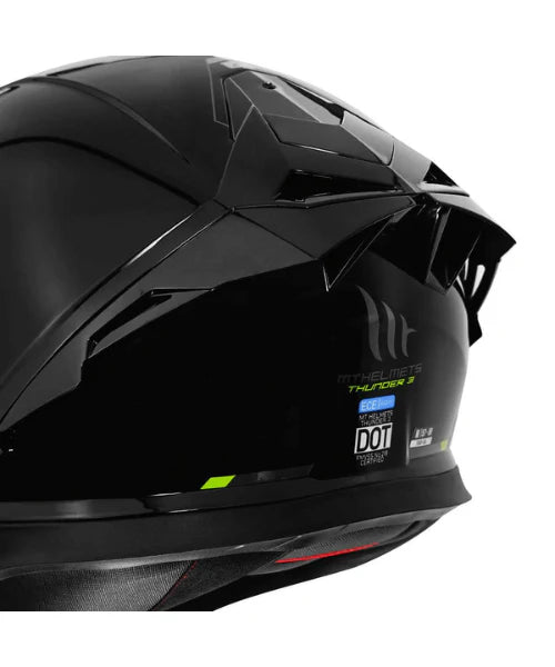 MT Thunder 3 SV Pro Helmet - Solid A1 Gloss Black