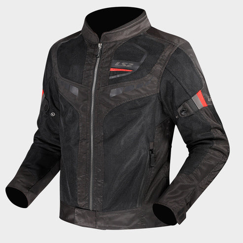 JACKET GARDA AIR LADY BLACK RED