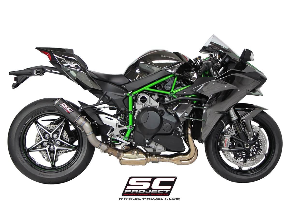 SC Project CR-T Exhaust for Kawasaki H2 (2015-20)