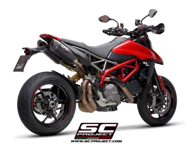 SC Project Exhaust SC1-M Pair Carbon for Ducati Hypermotard 950-RVE-SP (2021-2025)